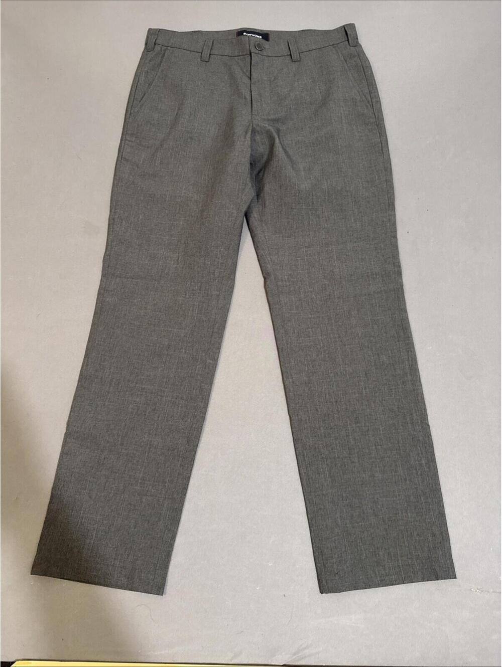 Bluffworks Original Pants Mens 32x30 Gray Workwear Travel Chino